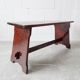 Banc rustique en bois massif