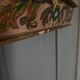 Petit miroir à parclose décor d'arabesques milieu XXe