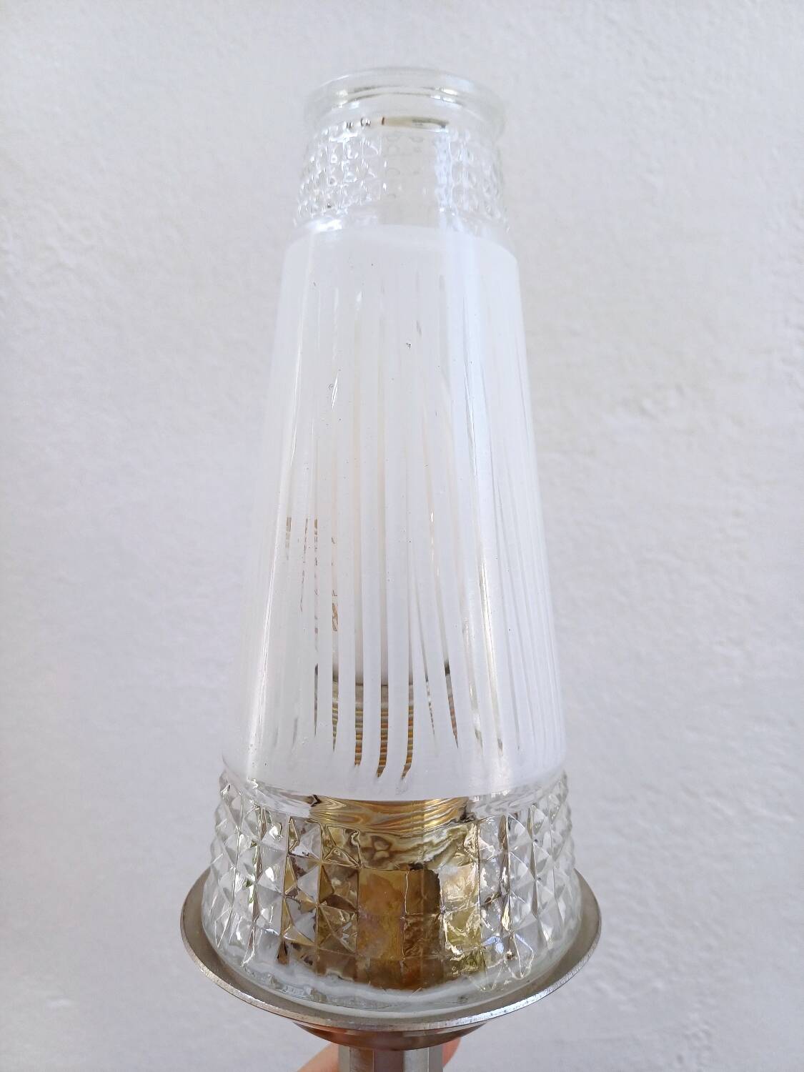 Paire d'appliques murales des années 1950