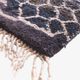 Black Beni Ourain Rug - 250 x 184 cm