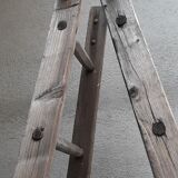 Old wooden ladders