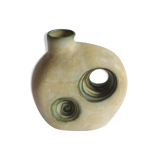 Space Age Ceramic Vase with Openings by Nikos Dazelidis, Athens, 1960s