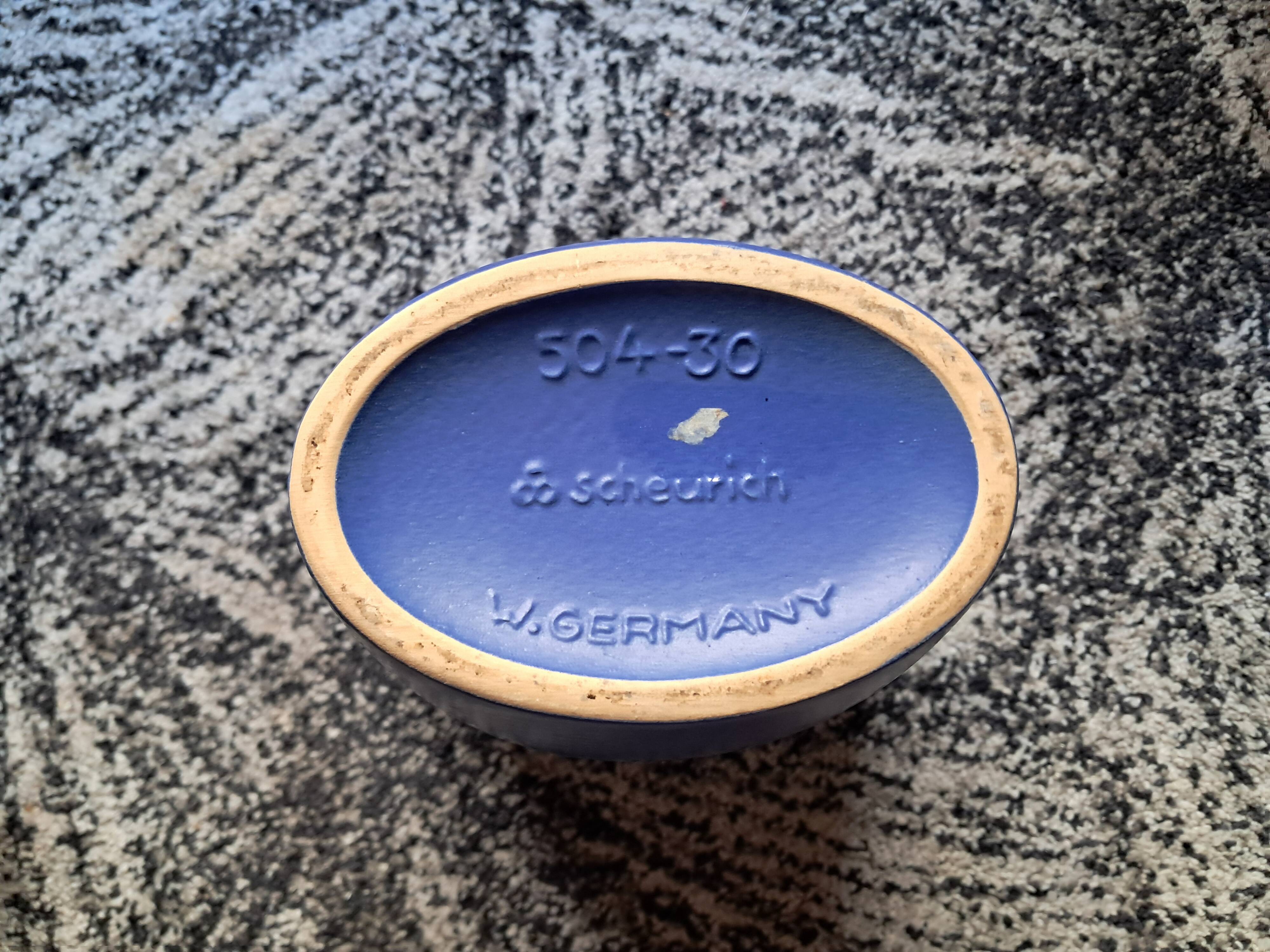 German ceramic vase Scheurich West Germany