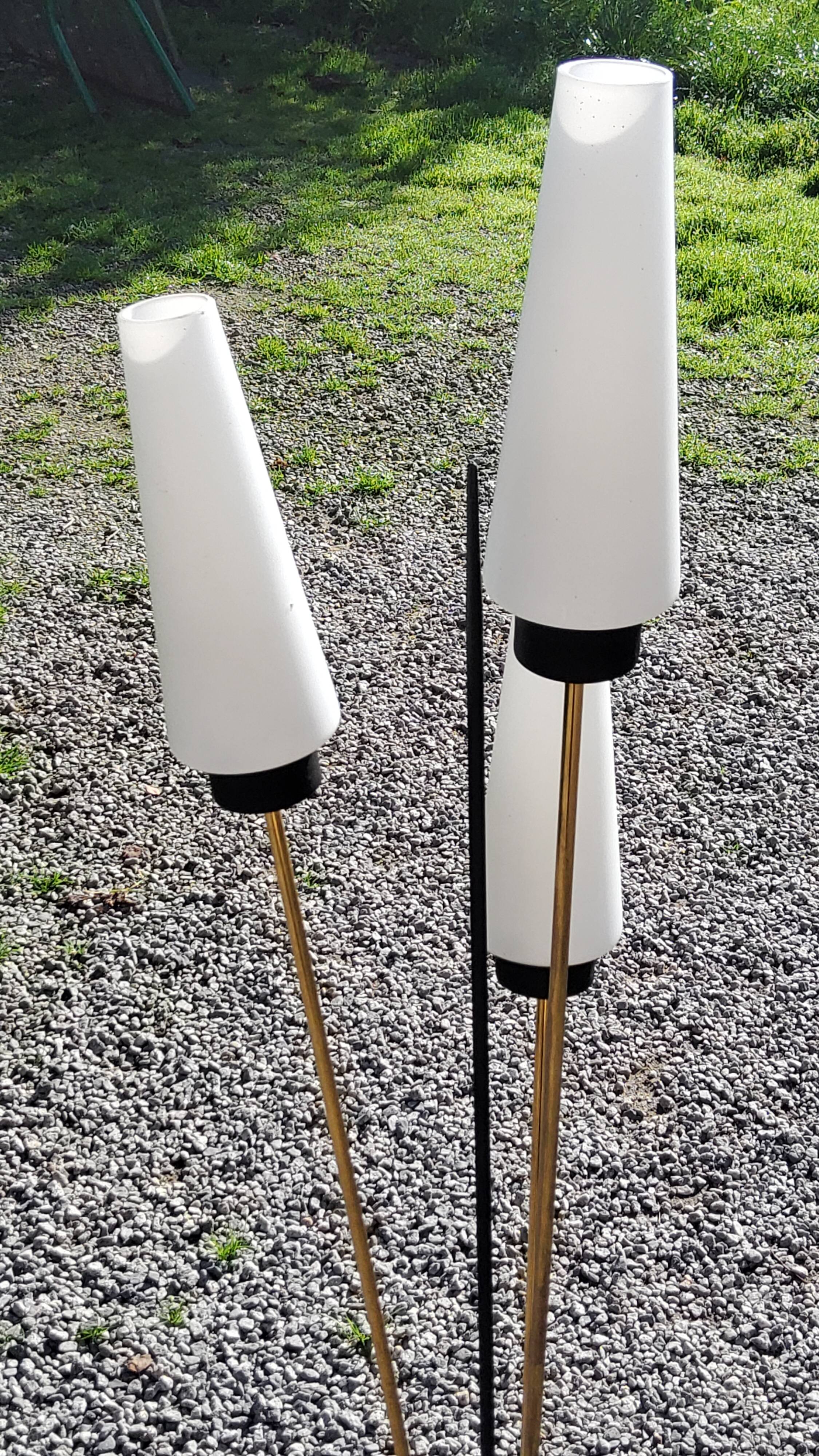 Vintage floor lamp from the 60s from Lunel