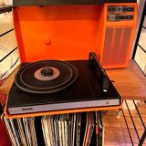 Philips 70' vintage vinyl turntable