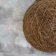 Set of 2 rattan and rope suspensions