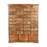 35 drawer wooden cabinet
