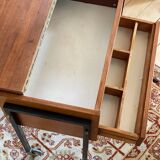 Secretary / Vintage Scandinavian side table on wheels