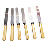 Couteaux fromage anciens Sheffield dAnglais