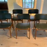 Set of 6 chairs Johannes Andersen