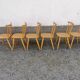 Chaise bistrot année 50 60  lot de six