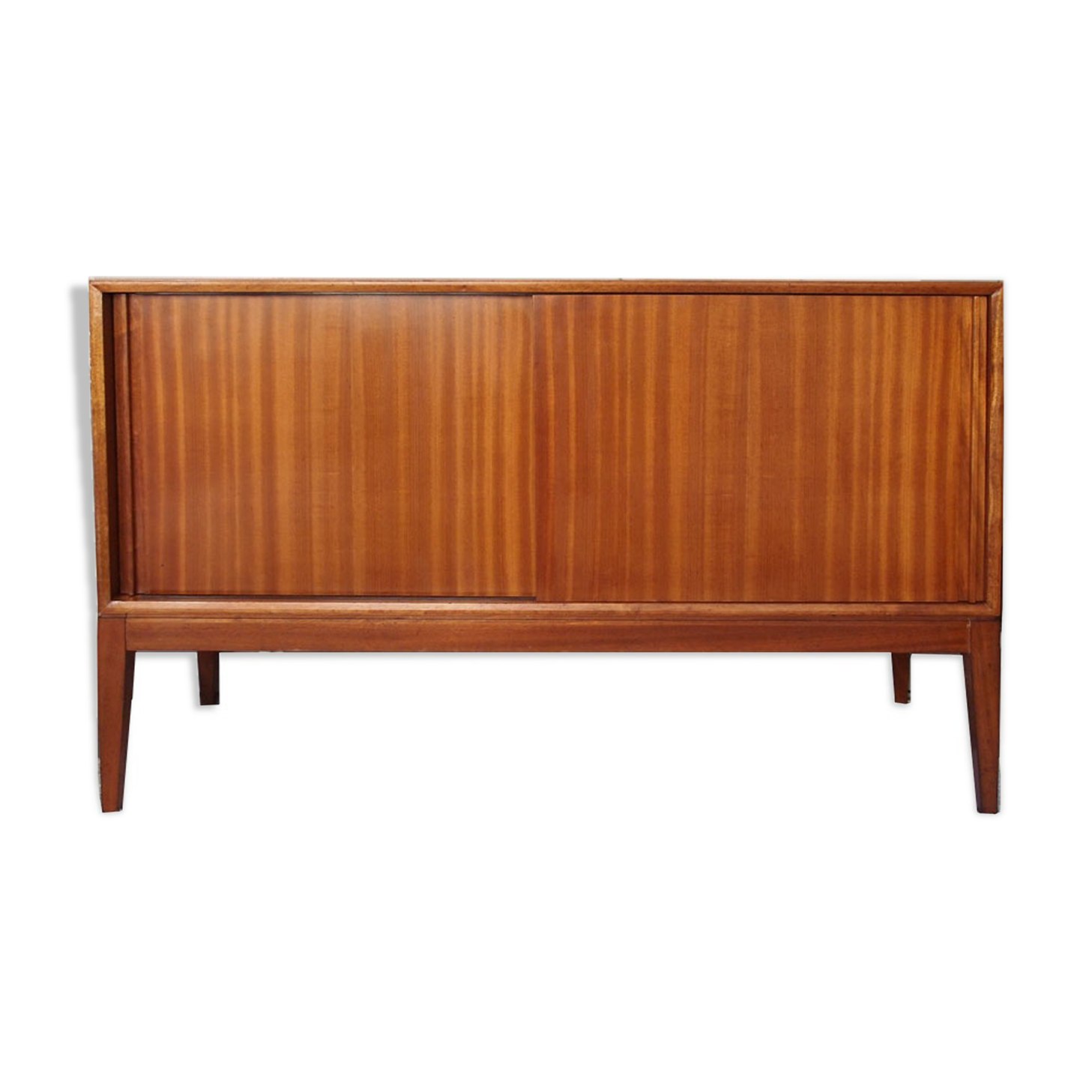 Scandinavian years 50 sideboard sliding doors feet compass