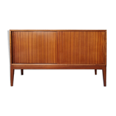 Scandinavian years 50 sideboard sliding doors feet compass