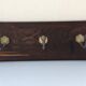School coat hanger with 3 hooks