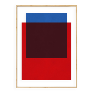 Peinture faite à la main 29,7x42cm