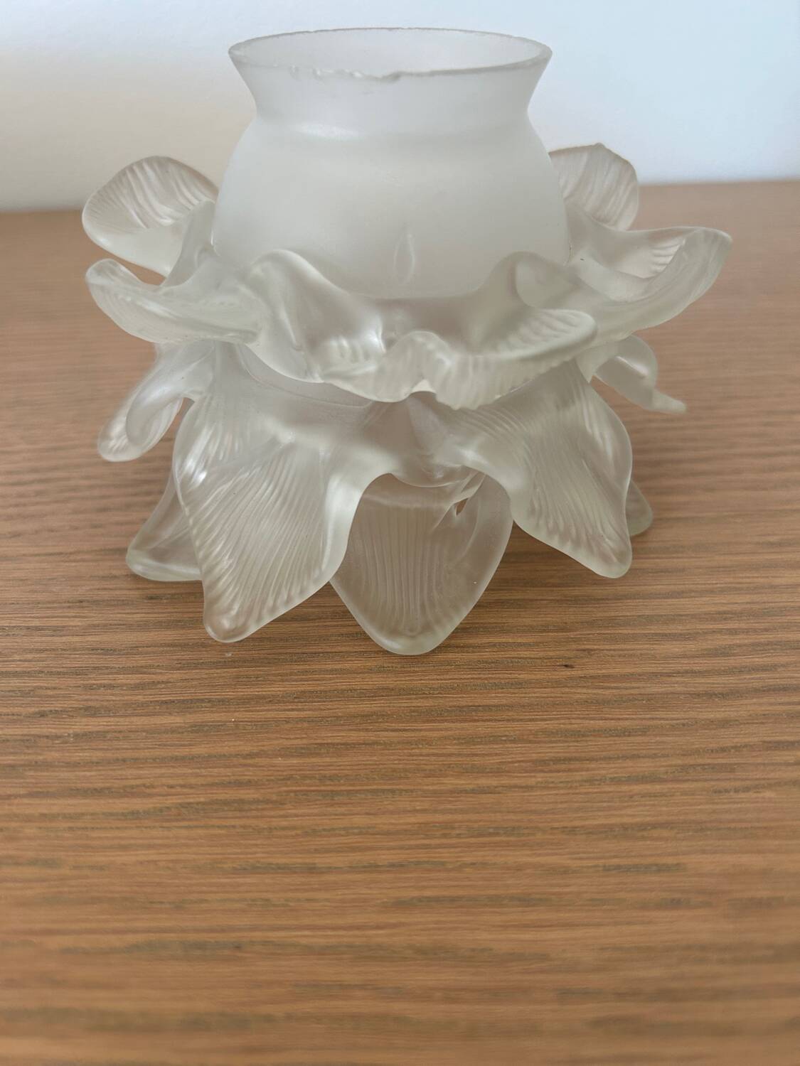 5 glass paste tulips