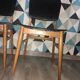 Set of 6 chairs scandinavians 1950