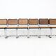 Set of 6 dining chairs, model B32 by Marcel Breuer