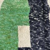 Handmade pure wool rug, size 140 x 260 cm.