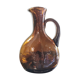 Vintage amber glass pitcher