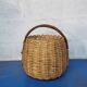 Rattan round basket