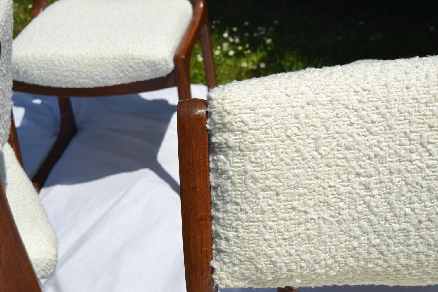 4 Baumann sleigh chairs