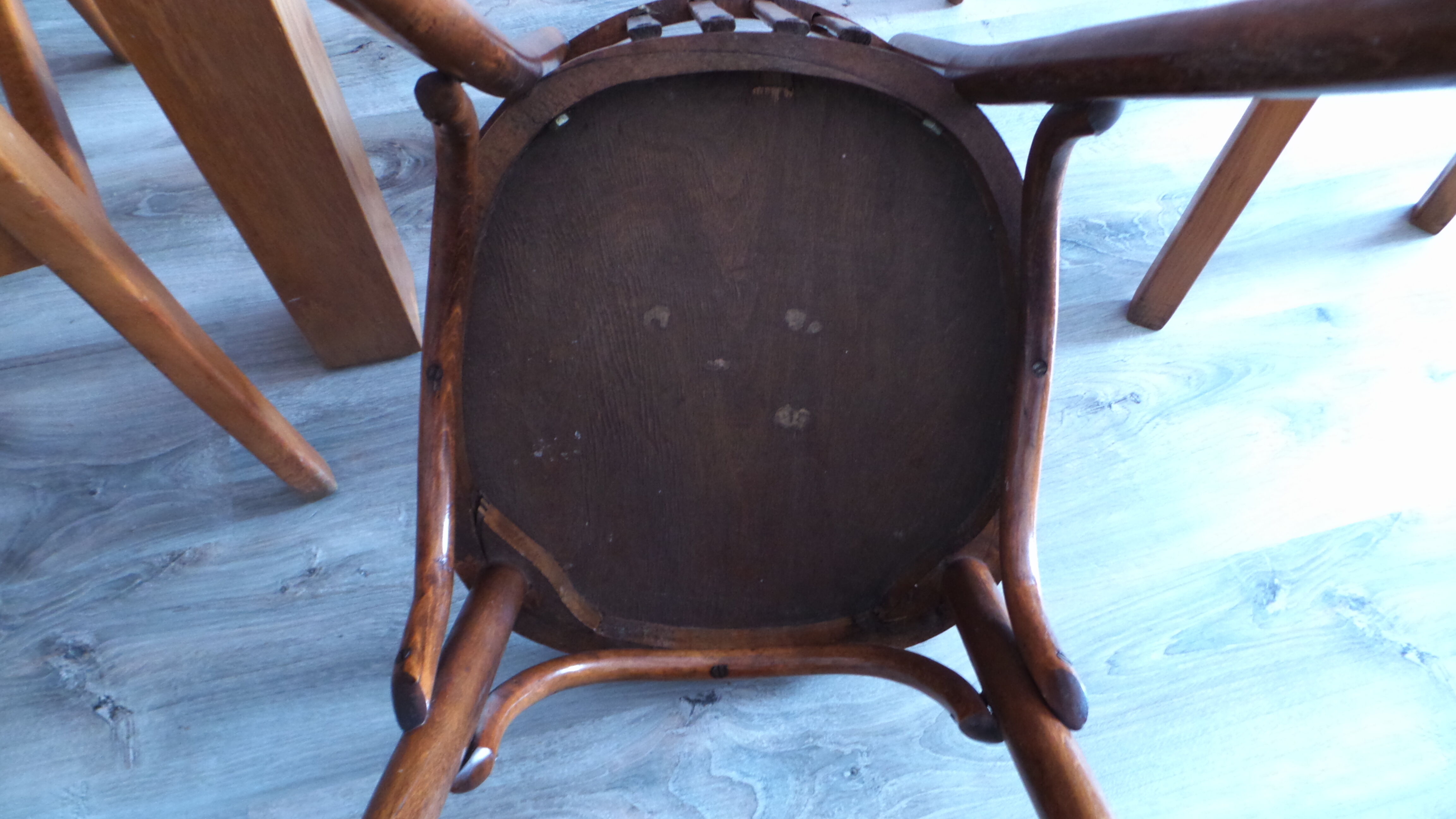 Set Baumann 60 year vintage Bistro chairs