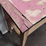 Small Vintage Workshop Table - Console Table