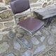Chaises chrome