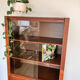 1970s wooden library buffet