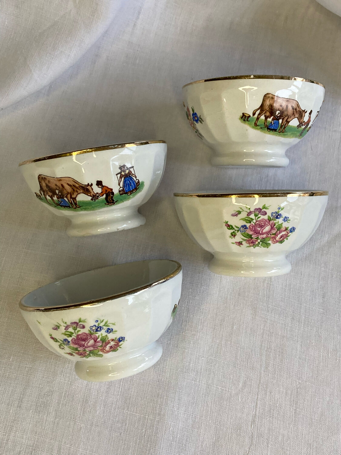 Vintage bowls l'amandinoise