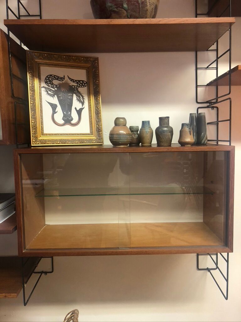 Modular bookcase vintage String 1960