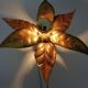 Hollywood Regency Wall Lamp by Willy Daro for Massive, Belgium, 1970s