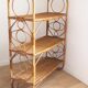 Étagère bibliothèque en rotin