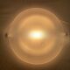 Glass ceiling light in the shape of a turtle shell, 1970s, Germany