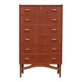 Commode en teck, design danois, années 1970, production : Danemark