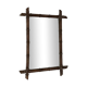 Miroir cadre bambou