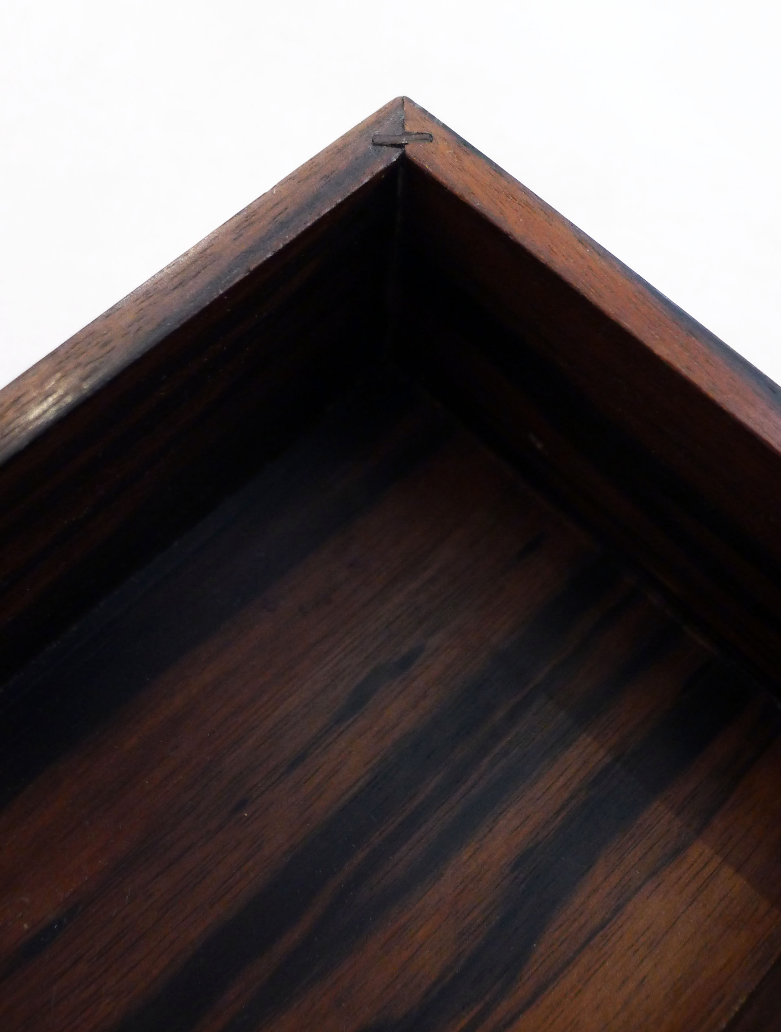 Macassar ebony art deco box