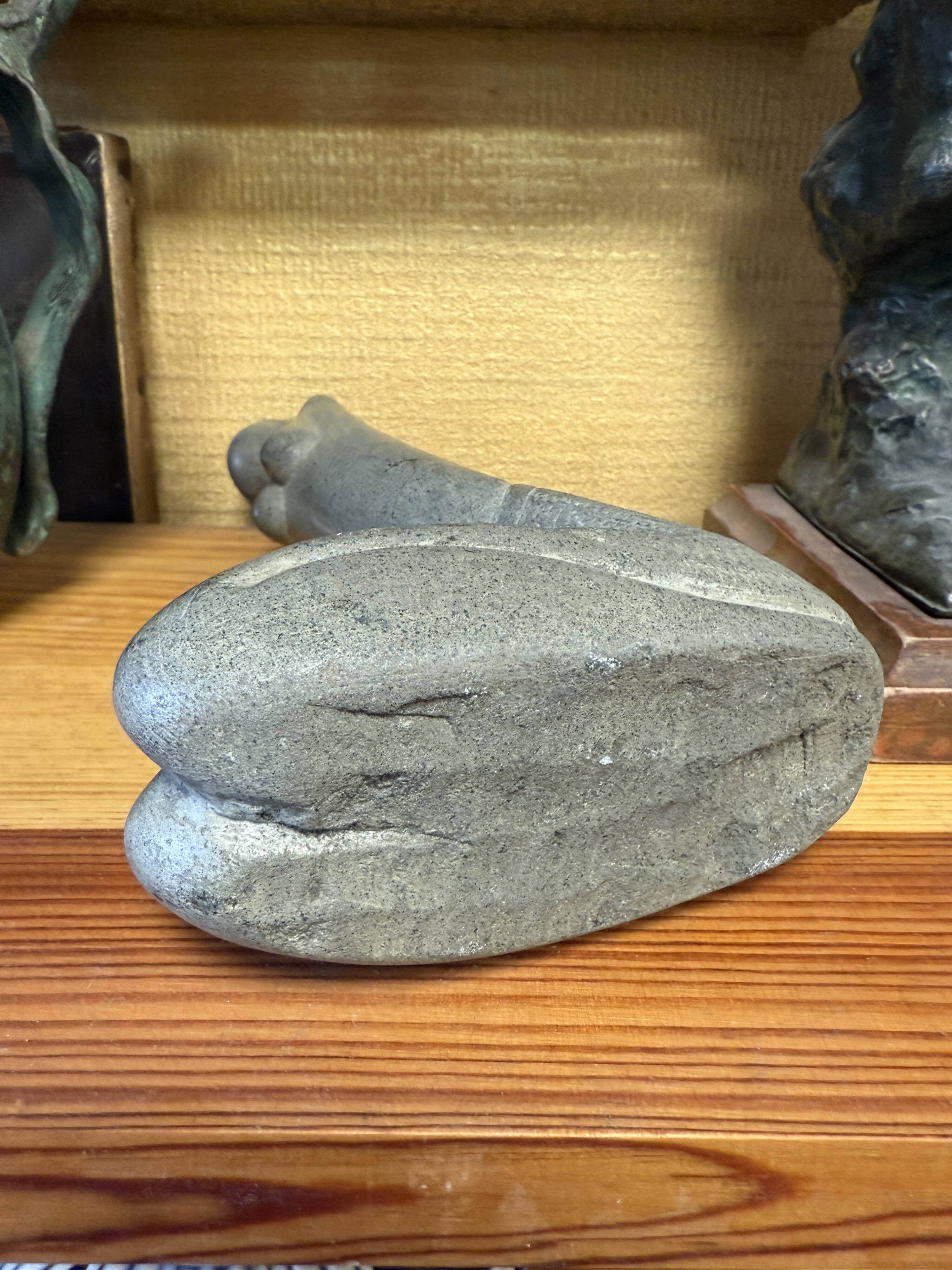 Natural stone sculpture "Female Silhouette"