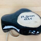 Empty pocket boxing glove JC Peiré black ceramic