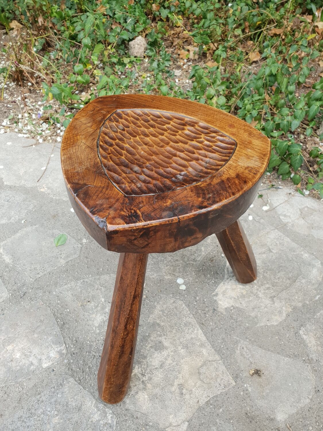 Tripod shepherd's stool 1970