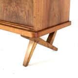 Vintage walnut sideboard by Rudolf B. Glatzel by Fristho Franeker from 1955