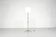 Murano glass and bronze floor lamp attributed to Seguso Vetri, Italy.