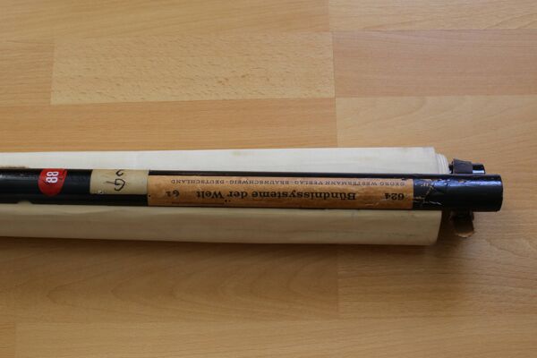 Carte de géographie allemande