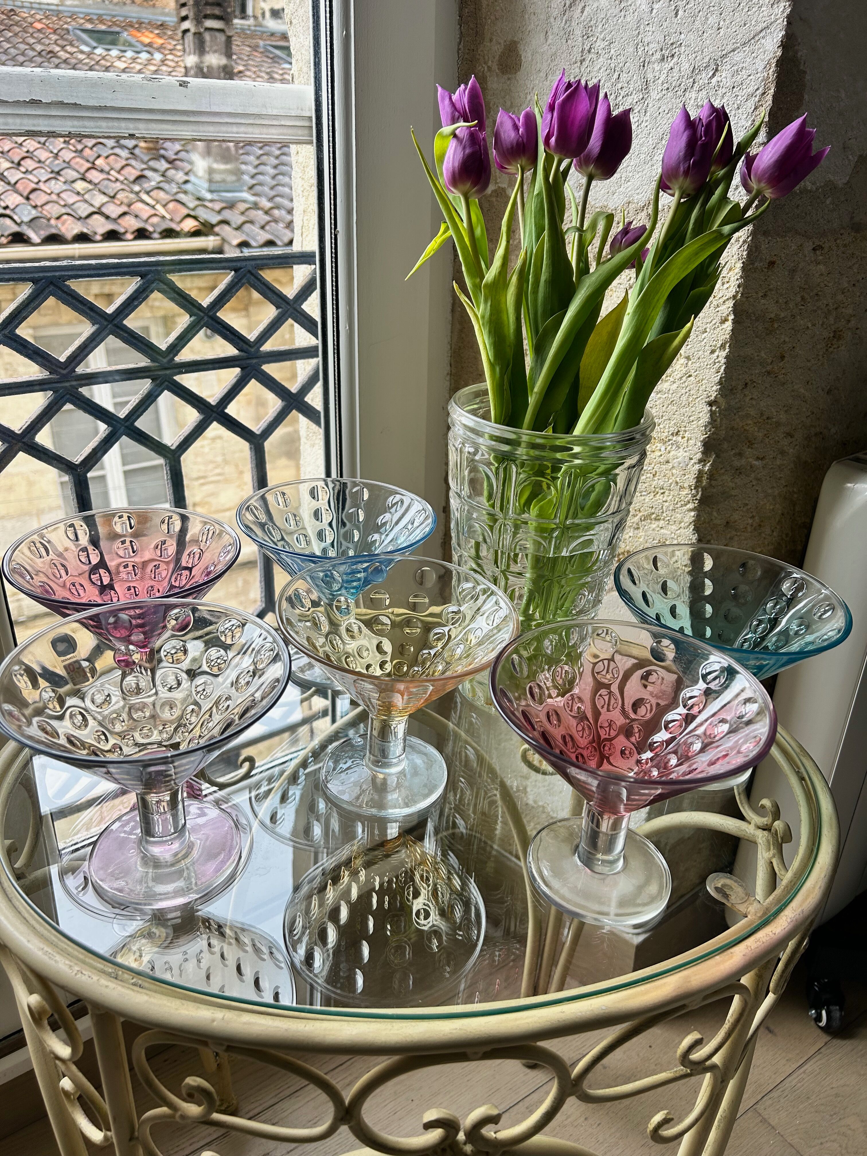 Set of 6 ice cream cups Leonardo