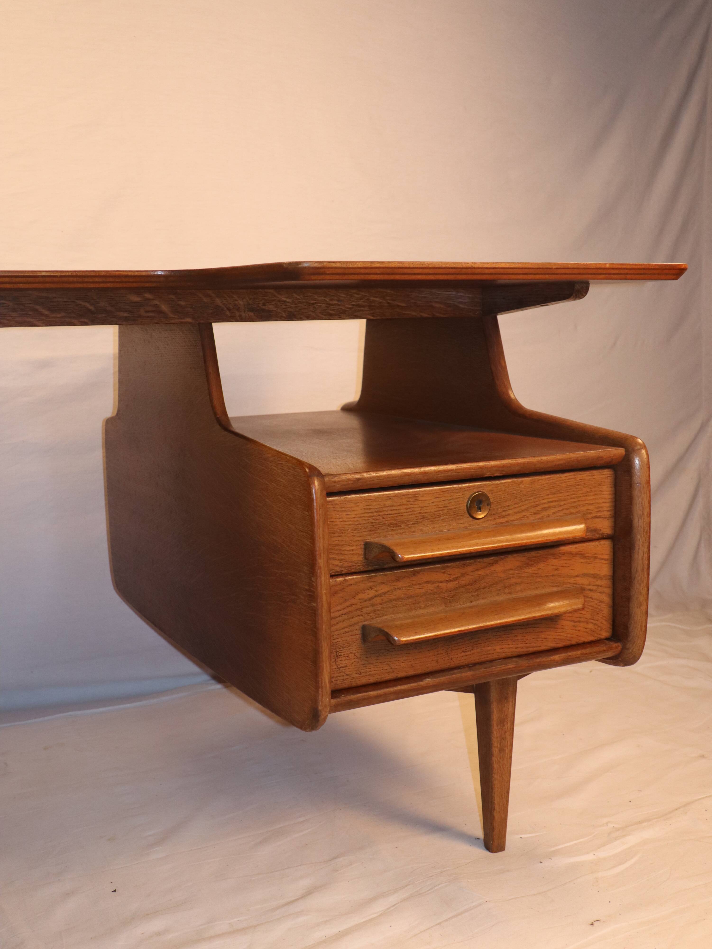 Vintage office by Jacques Hauville Bema 1950 edition