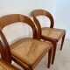 Set of 4 bentwood chairs Baumann design gondola cannage model 60s vintage