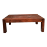 Coffee table in exotic wood