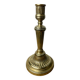 Antique brass candle holder