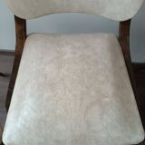 Série de 6 chaises design 1960